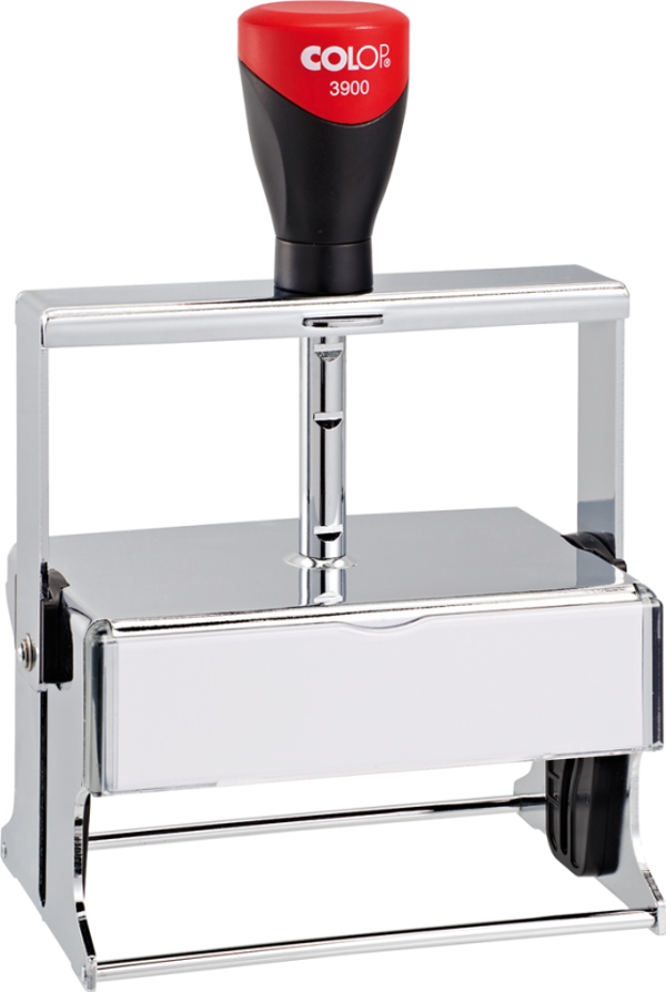 COLOP EXPERT LINE 3900 MİKROBAN SİYAH KEÇE - 55X106MM - Image 1