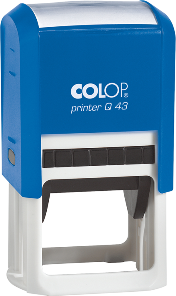 COLOP Q43 KARE MAVİ KASA MAVİ KEÇE - 43X43MM - Image 1