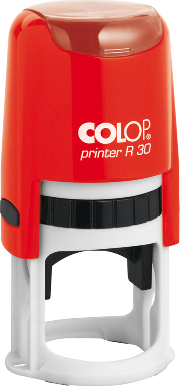 COLOP R30 YUVARLAK KIRMIZI KASA KIRMIZI KEÇE - 30MM - Image 1