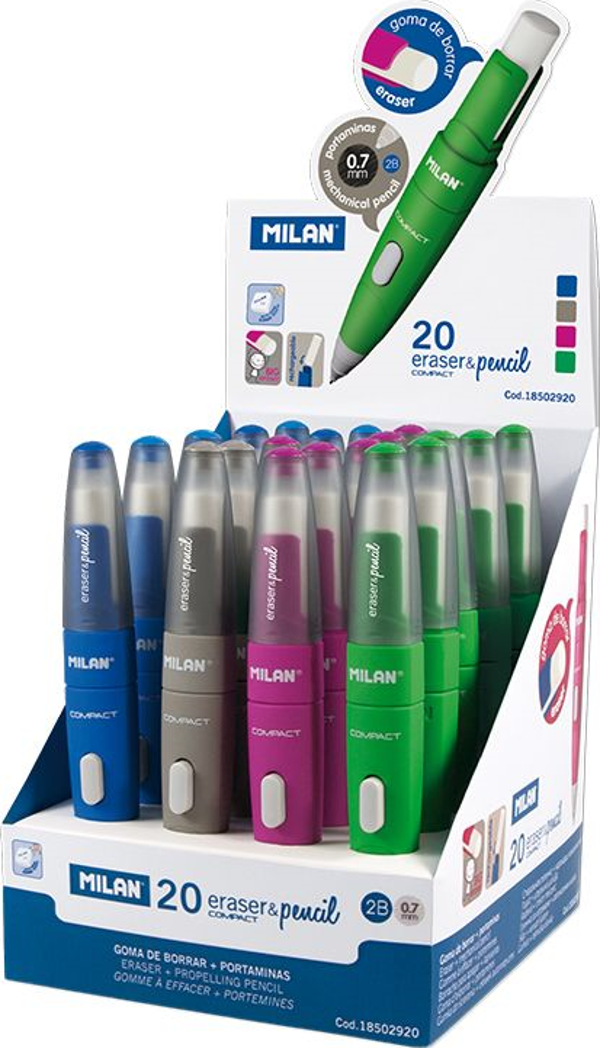 MILAN 18502920 COMPACT VERSATİL KALEM 07MM - 20ADET - Image 1