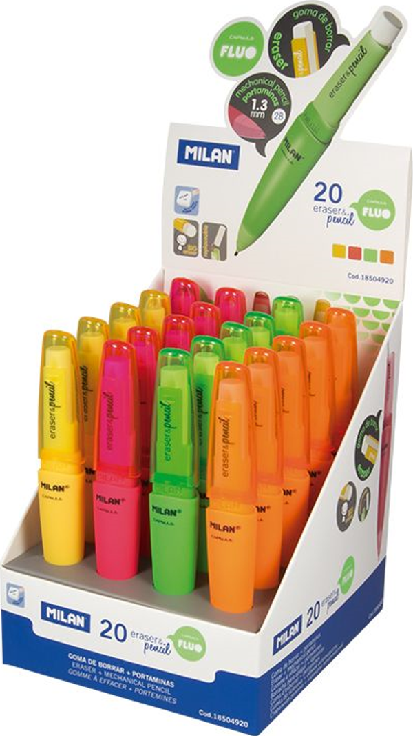 MILAN 18504920 CAPSULE FLUO VER. KALEM 13MM - 20ADET - Image 1