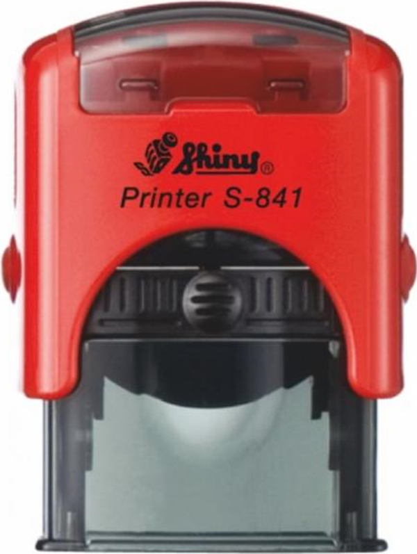 SHINY S-841 KIRMIZI KASA SİYAH PED 26X10MM - Image 1