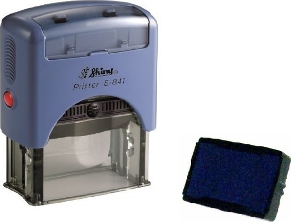 SHINY S-841 MAVİ KASA MAVİ PED 26X10MM - Image 1