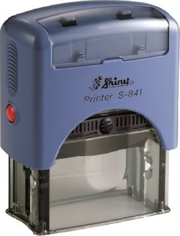 SHINY S-841 MAVİ KASA SİYAH PED 26X10MM - Image 1