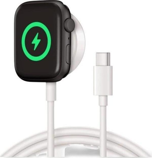 Cosmostech Apple Watch Uyumlu, Akıllı Saat Manyetik Şarj Kablosu, GV09 - Image 1