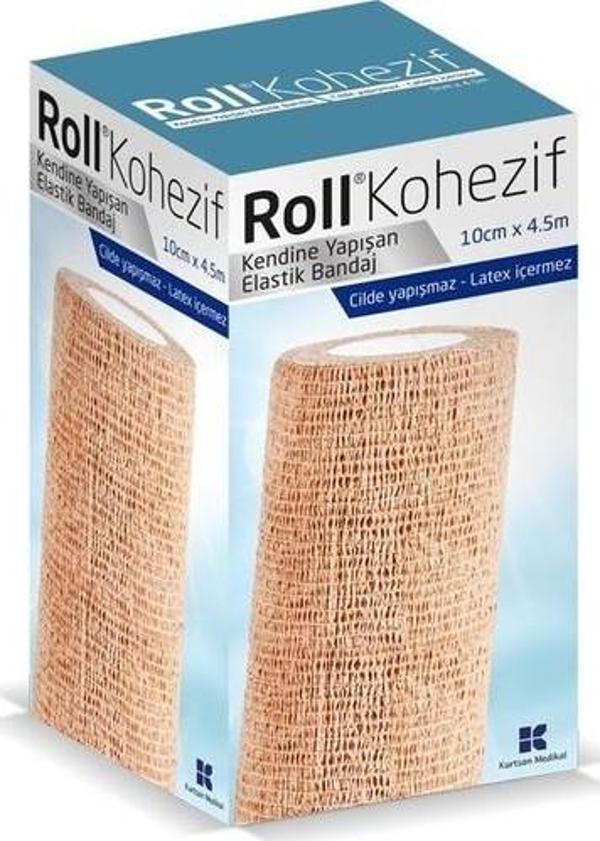 Roll Kohezif Koban Kendinden Yapışkanlı Bandaj 10Cmx4.5M - Image 1