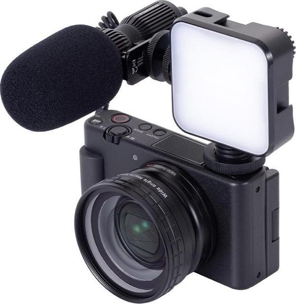 Thronmax C1P Profesyonel Vlogger Video Işıklı Akış Mikrofon Seti - Image 1
