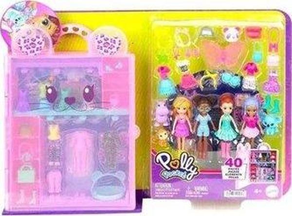 Polly Pocket ve Arkadaşları Renkli Moda Gardırobu Oyun Seti HKW11 - Image 1