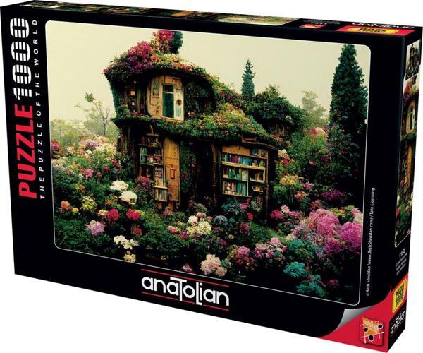 Anatolian 1000 Parçalık Puzzle - Çiçekli Kütüphane 1152 - Image 1