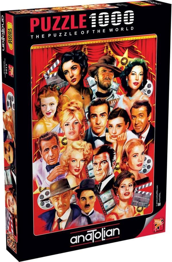 Anatolian 1000 Parçalık Puzzle - Hollywood Stars 1154 - Image 1