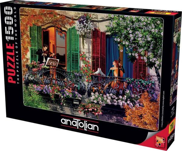 Anatolian 1500 Parçalık Puzzle - Aşk ve Düet 4573 - Image 1