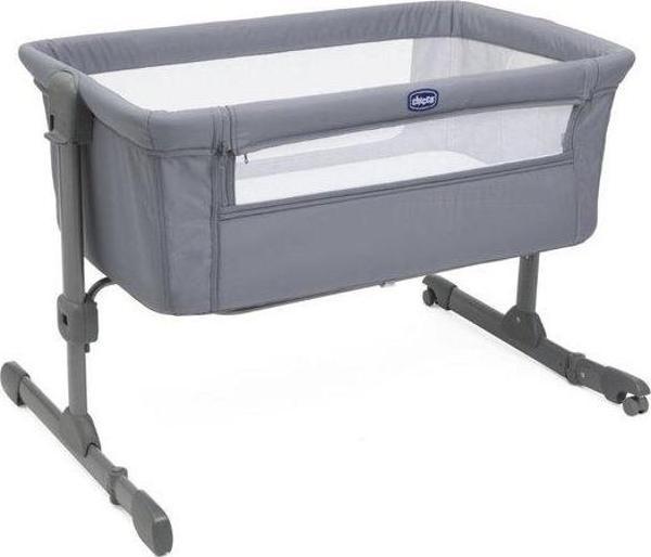 Chicco Next2Me Essential Anne Yanı Beşik  Açık Gri - Image 1