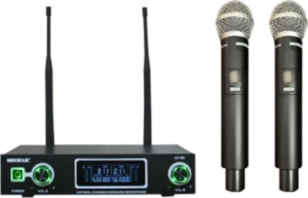 Mickle U-2100Ee Çift El Profesyonel Telsiz Mikrofon - Image 1