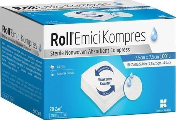Roll Emici Kompres Ped 100 Lü - Image 1