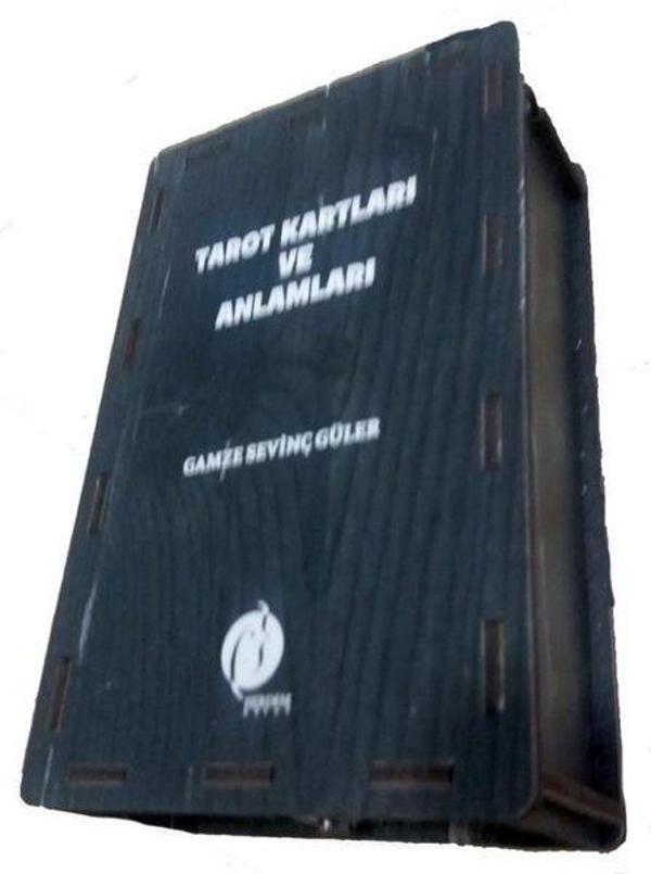 Tarot Kartları ve Anlamları - 78 Adet Kart - Ağaç Kutu Kapak - Herdem Kitap - Image 1