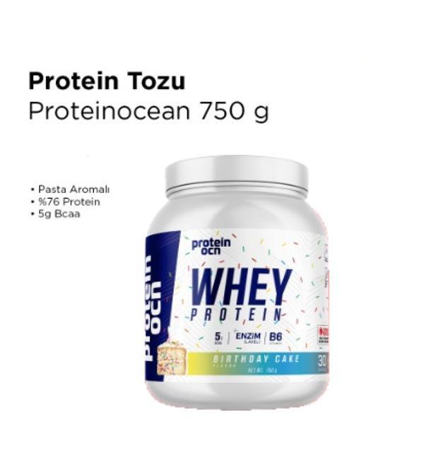 Proteinocean WHEY PROTEİN Birthday Cake - 750g - 30 servis - Image 1