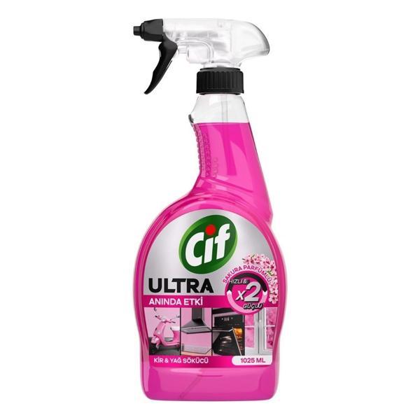 Cif Ultra Anında Etki Kir & Yağ Sökücü Sakura - Image 1