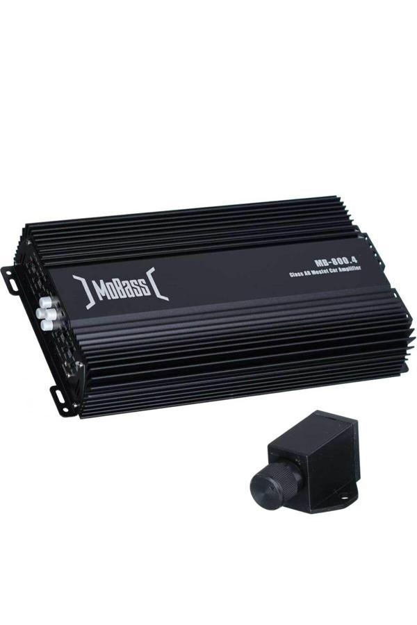 Mobass 4 Kanal 800 W Bass Kontrollü Oto Amfi Mb-800.4 - Image 1