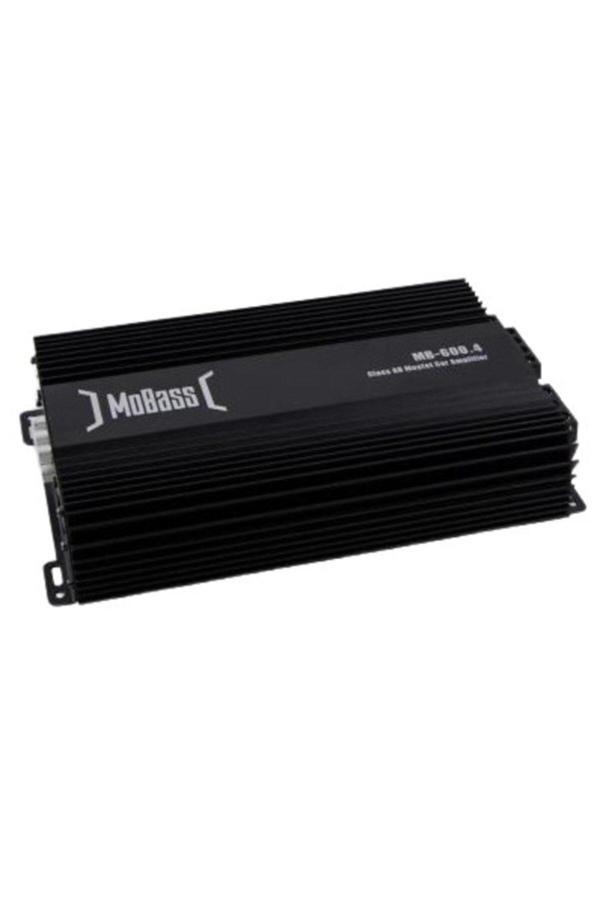 Mobass Mb-600.4 2400 Watt 2X150W Rms Rms Power 4 Ohm 55Wx4Ch Rms Power 2 Ohm 90Wx4Ch Bass Kontrollü - Image 1