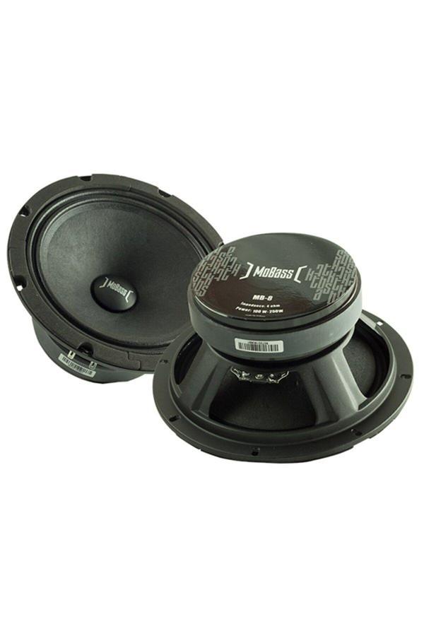 Mobass Mb-8 8 4 Ohm 100 Watt - 250 Watt 20 Cm Mıdrange Oto Hoparlör (2Li Takım) - Image 1