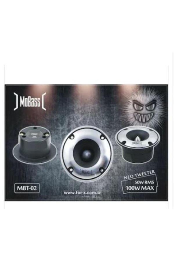Mobass Mbt-02 Tweeter Çifti 200W Amfı Uyumlu Krıstal Yuksek Tızz - Image 1