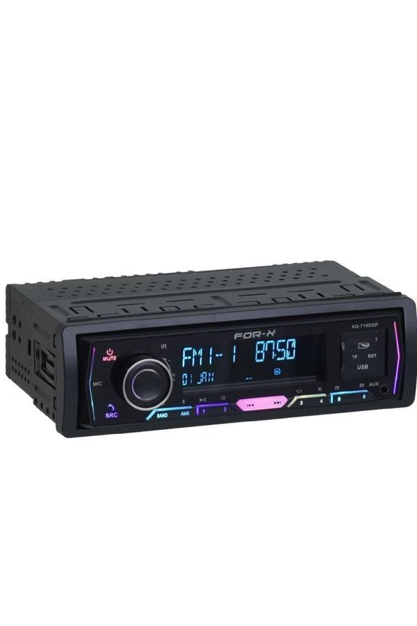 Forx5 4X60W Dsp Control İşlemcili Profesyonel 8 Rca Çıkışlı Ambiyans Ekran Oto Teyp Xq-710 Dsp - Image 1