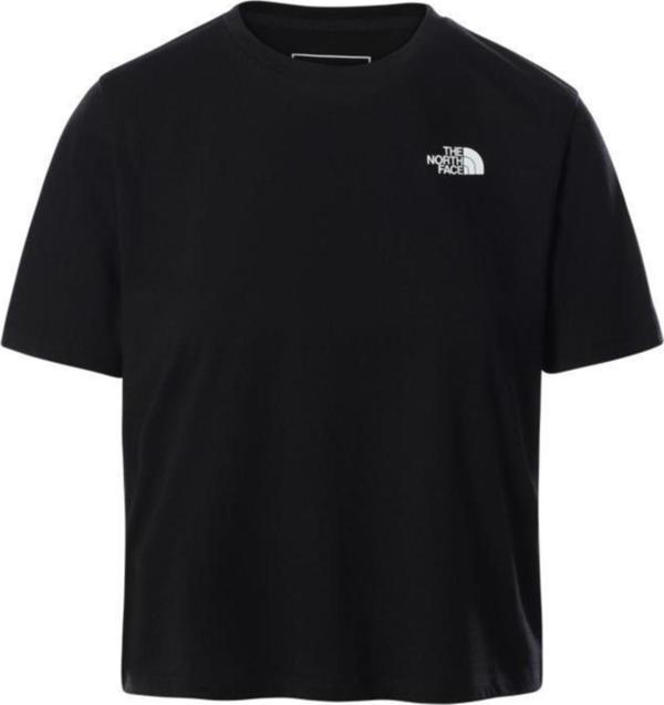 The North Face Foundation Crop Kadın Tişört Siyah - Image 1