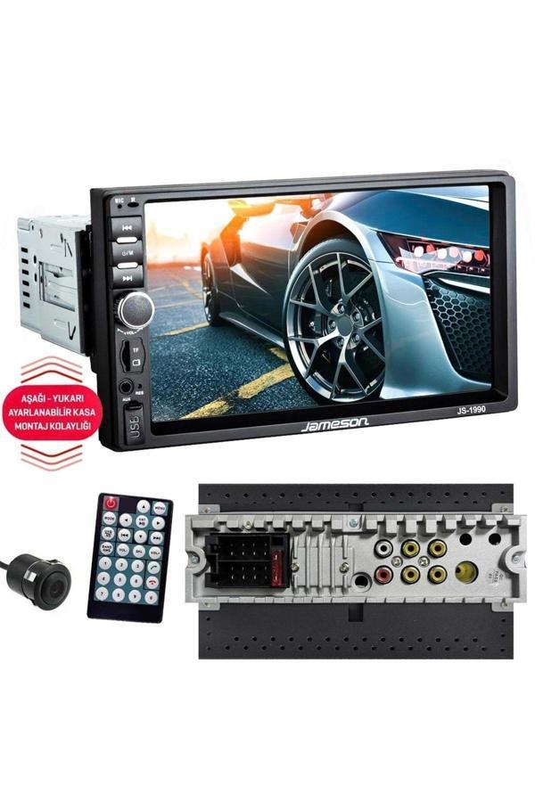 Jameson Double Teyp 7" 4X55W Mirrorlink Bt/Usb/Sd/Mp5/Aux/Fm Kameralı Tofas Seri Js-1990 - Image 1