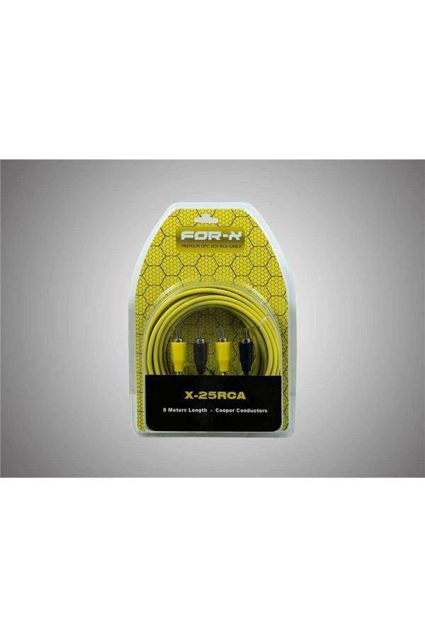 For-X X-25Rca 5 Metre Anfi Kablosu - Image 1