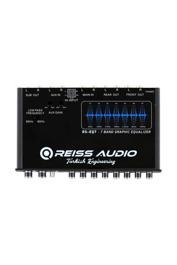 Reiss Audio Eq7-6 Kanal -8V Rca Çıkış-7 Band Grafik Equalizer - Image 1