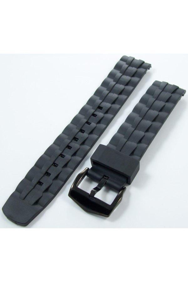 Ezgi Elektronik Casio Ef 550 Silikon Kordon 1. Kalite Muadil Kayış Siyah Tokalı - Image 1