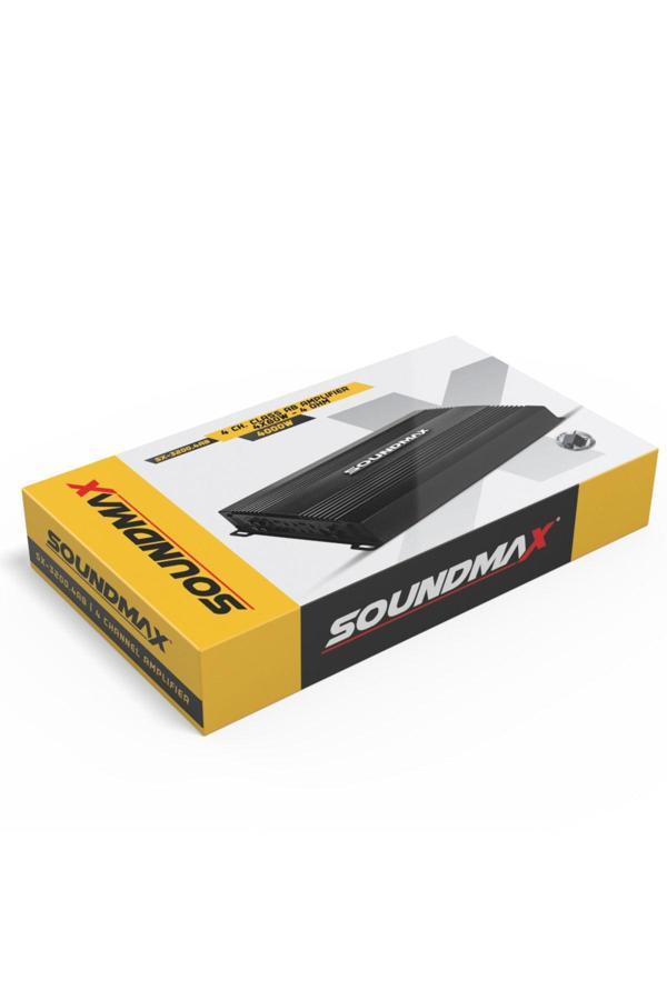 Soundmax Sx-3200.4-4000W Max-4X80W Rms-Kaliteli Profesyonel Anfi - Image 1