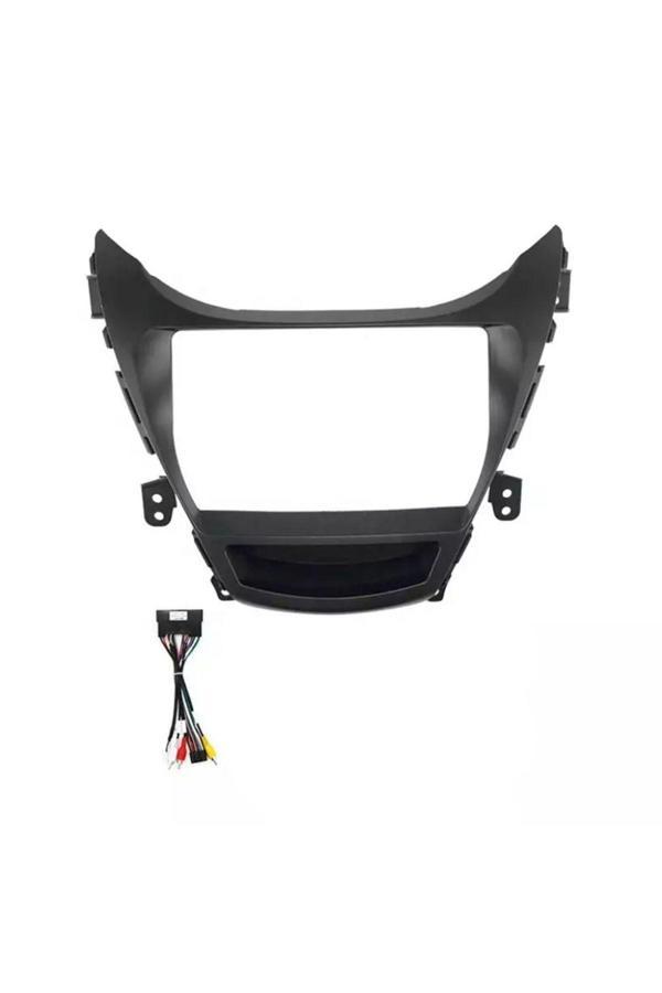 For-X Hyundai Elentra-2012-2014-9''-Multimedya Çerçevesi-Direksiyon Uyumlu-Soketli-Teknik Destekli - Image 1