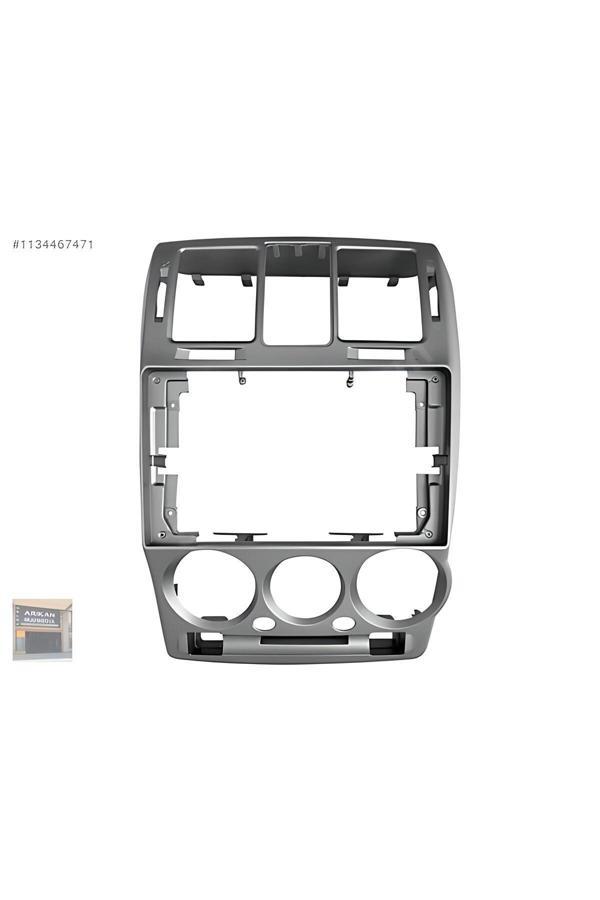 For-X Hyundai Getz-2002-2011-Gümüş Renk-9'' Multimedya Çerçevesi-Direksiyon Uyumlu-Soketli-Teknik Destekli - Image 1