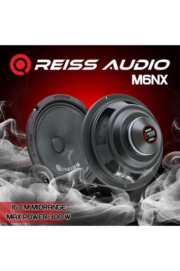 Woodhub Rs-M6Nx 16 Cm Neodyum Özel Mıknatıs Oto Midrange Hoparlör Çifti 600Wat-200W Rms Aksar - Image 1