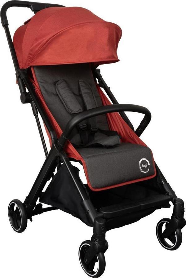 Bagi Gravity Autofold Bebek Arabası Red - Image 1