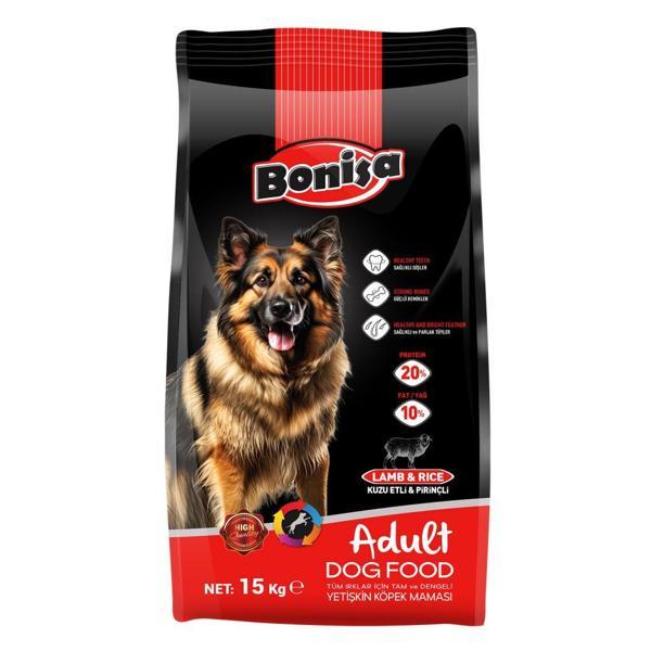 Yetişkin Köpek Maması - Bonisa - Kuzu Etli/Prinçli - 15 Kg - Image 1