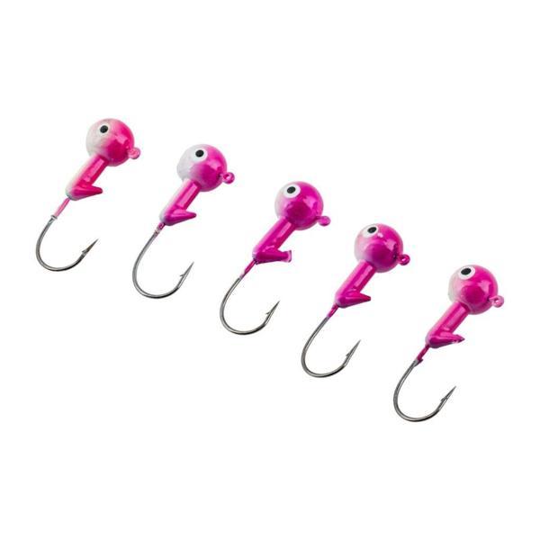Jighead - Zoka - Kurşunlu Olta İğnesi - (XH-A 02) - Pembe Beyaz - 21 Gr - 5 Adet - Image 1