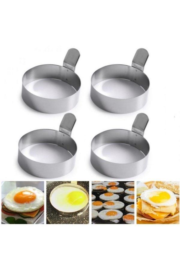 Narkalıp Omlet Ve Krep Pişirme Kalıbı 4 Lü En 8cm - Image 1
