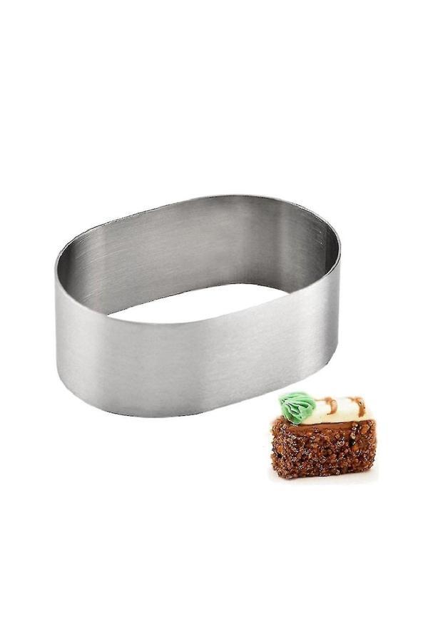 Narkalıp Oval Parfe Kek Kalıbı Çap 12 cm -7cm Derinlik 5cm - Image 1