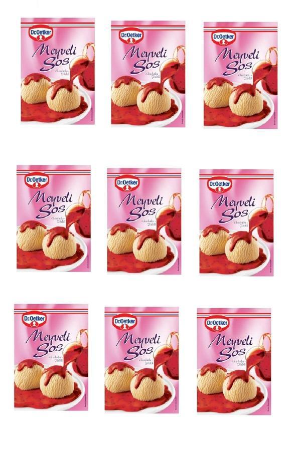 Dr. Oetker Dr.Oetker Meyveli Sos 80 Gr X 9 Adet - Image 1