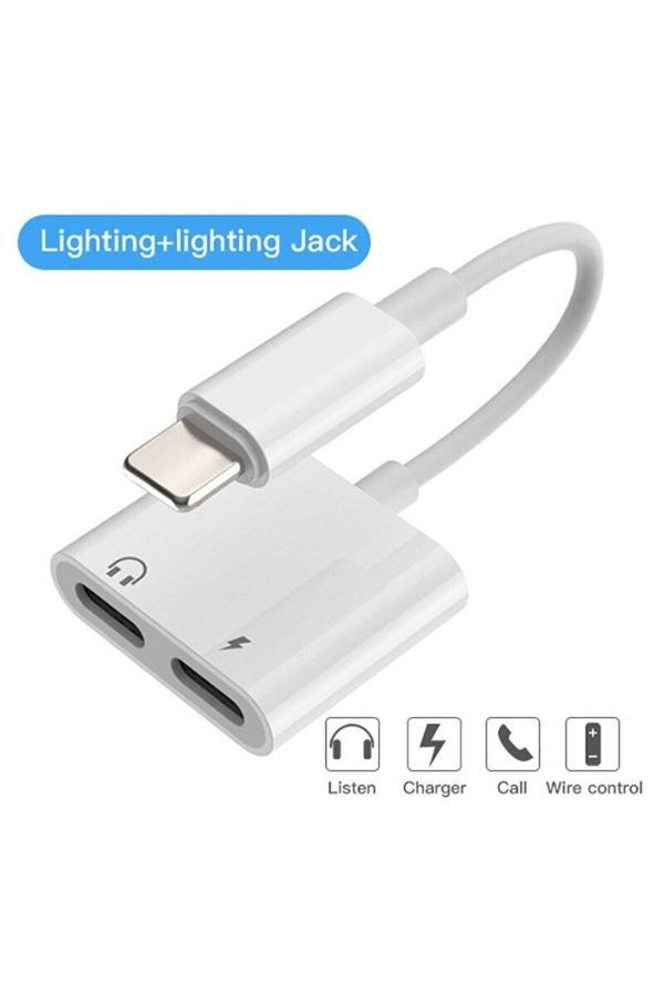 Linkage Lightning&Lightning Şarj Ve Kulaklık Aparatı Lko-12 - Image 1