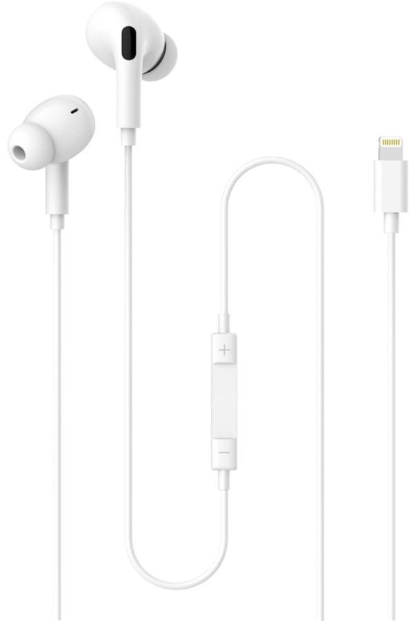 Acl K1-43 Shasha Series™? Mikrofonlu Kumandalı Extra Bass Kulakiçi Kulaklık Lightning Jack - Image 1