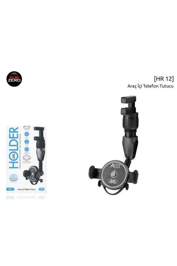 Subzero Hasırcıjet Araçiçi Telefon Tutucu Hr12 (Siyah) - Image 1