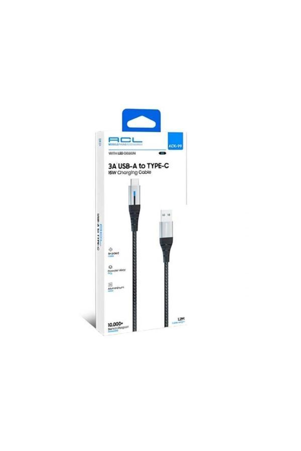 Acl 3A Hızlı Type C Usb Hızlı Sarj Kablosu 15W - Image 1