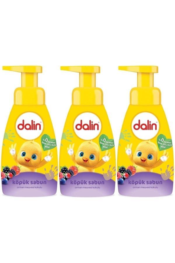 Dalin Köpük Sabun 200Ml Orman Meyveli Çoçuklarınız Için 3Lü Set - Image 1