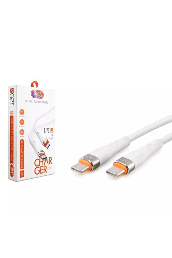 Subzero Cl39 120W Pd Type-C Hızlı Şarj Data Kablosu 1Mt (Saliseli) - Image 1