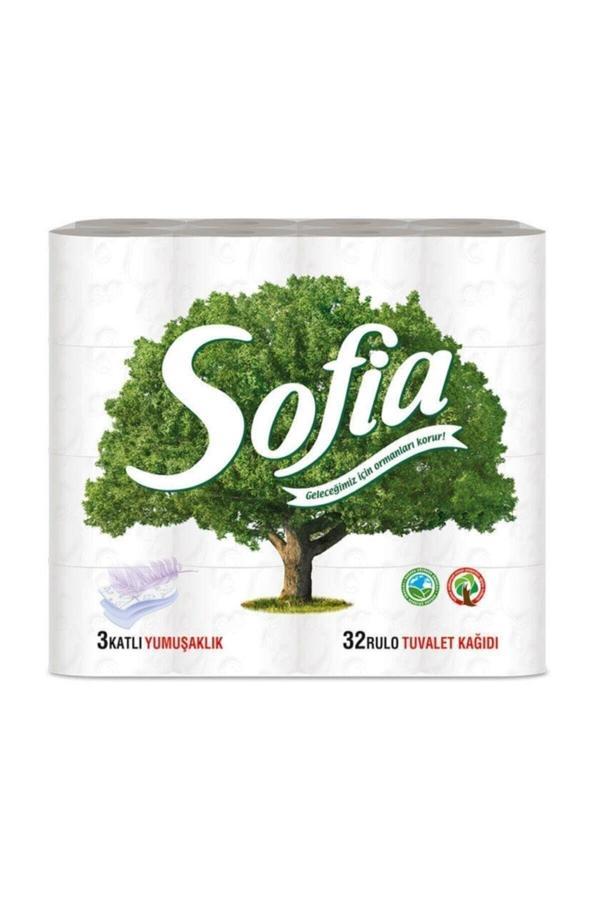 Sofia J-60 Sofıa 500838 32'Li 3 Katlı Tuvalet Kağıdı - Image 1