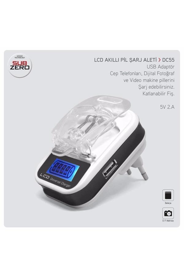 Subzero Dc55 Lcd Üniversal Şarj - Image 1