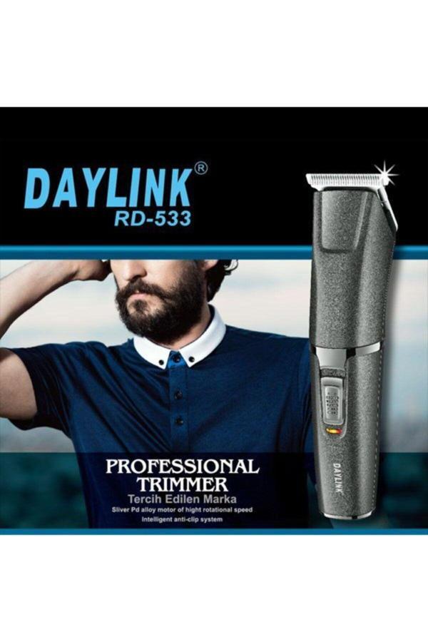 Daylink Rd-533 Saç Sakal 4 Başlıklı Tıraş Makinesi + Döner Başlıklı - Image 1